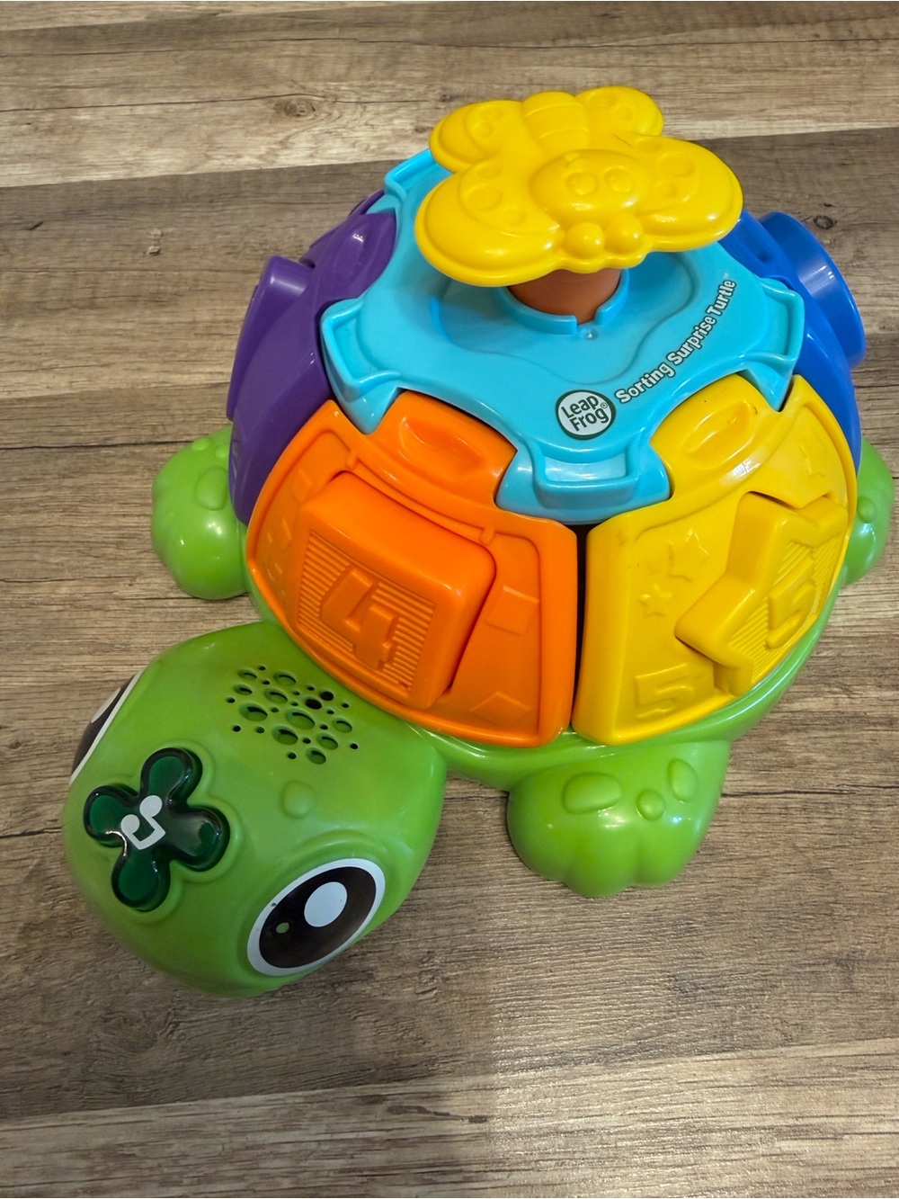 LeapFrog Sorting Surprise Turtle Shape-Sorting Toy